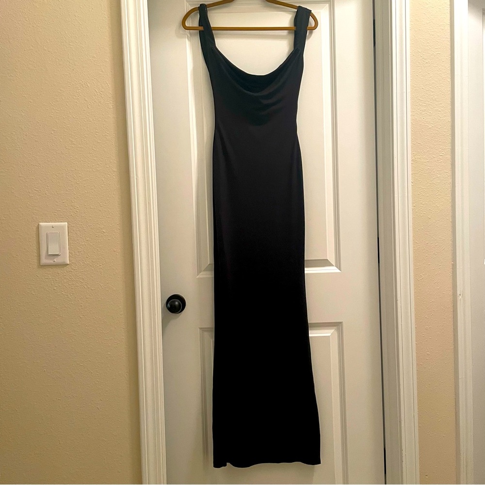 Tiger Mist Backless Maxi Dress